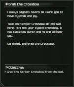Rage Grab the Crossbow