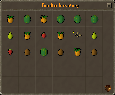 Fruit Bat inventory