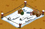 Winter Animal Pen Placed