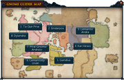 Glider map