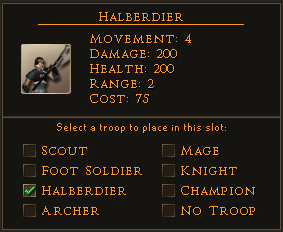 Halberdierdetails