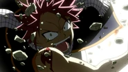 Natsu breaks the wall
