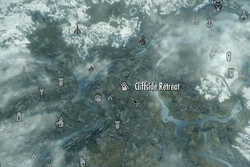 Cliffside Retreat map