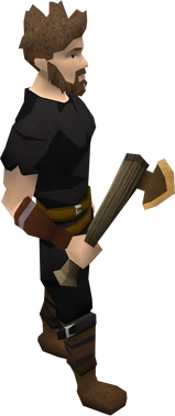 Marmaros hatchet equipped