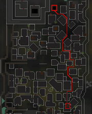 Mine to hideout route