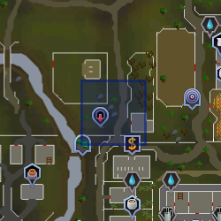 North Ardougne Tele Location