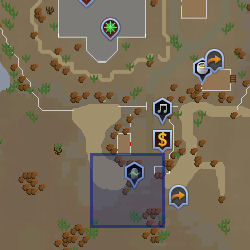 Obelisk Location Desert