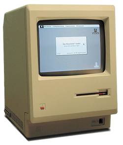 Macintosh 128k transparency