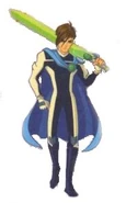 Brandon and sword