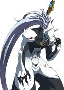 Hakumen (Story Mode Artwork, Defeated)