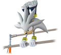Silver upside down