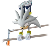 Silver upside down