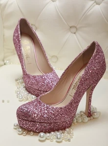 Miss-Piggy-Pink-Glitter-Heels