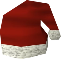 Santa hat detail