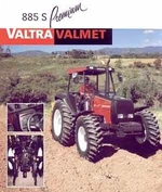Valtra Valmet 885S Premium MFWD (red) - 2001
