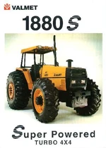 Valmet 1880S MFWD ad (orange) - 1998