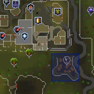 South-east Varrock mining site