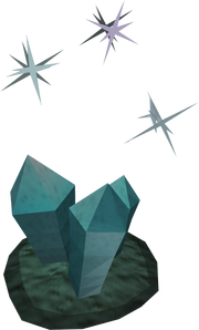 Sparkling crystal