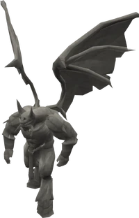 Basic demon statue