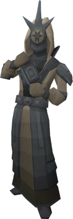 Fine mage statue