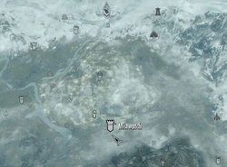 Skyrim map Mistwatch