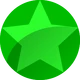 Rating-fa-green-glossy