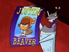 Snaptrap with a Justin Beaver poster.