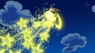 EP719 Accelgor usando rapidez