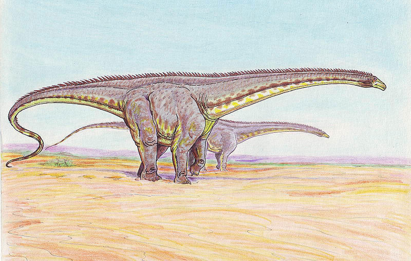 diplodocus with spikes