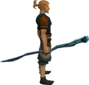 Polypore stick equipped