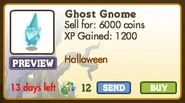 Ghost Gnome Market Info