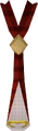 Zamorak stole detail