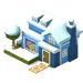 Blue Holiday House-icon