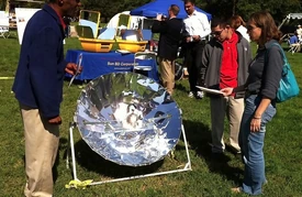 TIDES solar cooking exhibit 10-11, 4