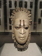 Edo ivory mask 18472