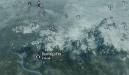 Skyrim map Rannveig's Fast