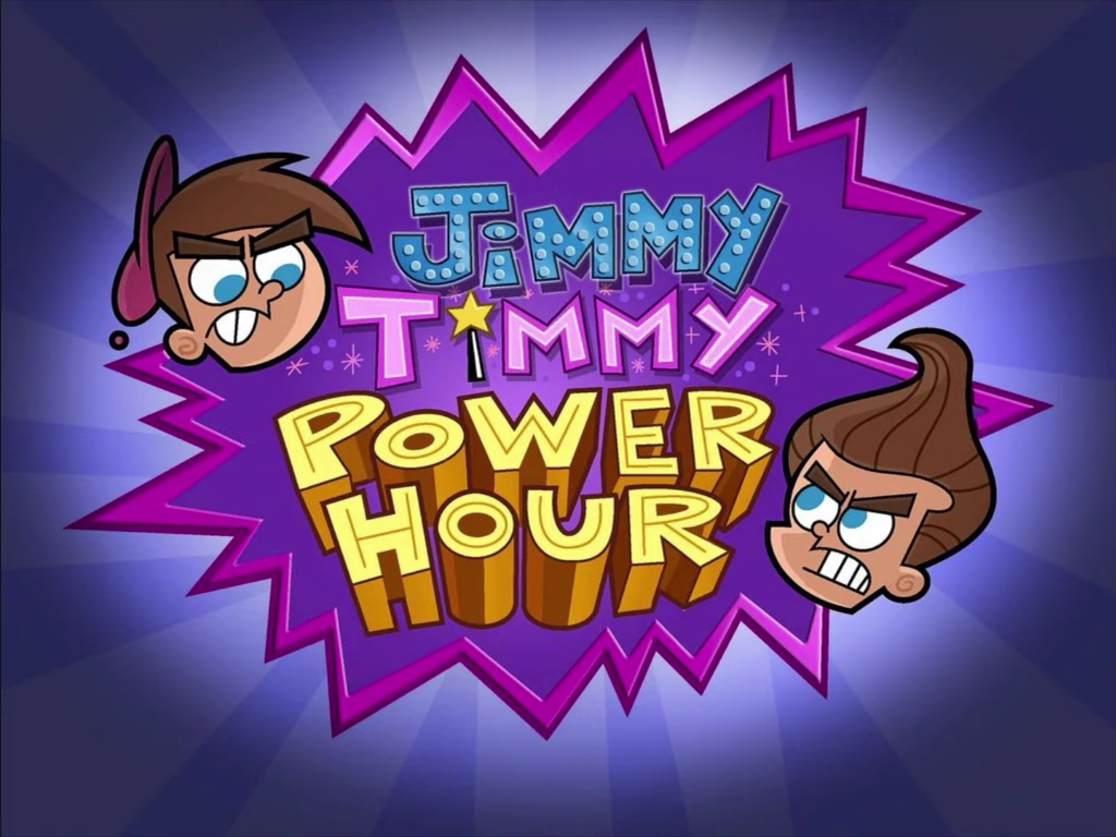 Jimmy  Timmy Power Hour on The Title Card For Jimmy Timmy Power Hour Episode 31 32 Season 2