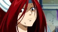 Erza after battle with Aria