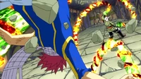 Natsu vs. Brain