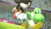 Shadow and yoshi
