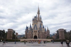 Cinderella Castle of Tokyo Disneyland Japan