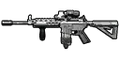 M4A1 magnifier MW3