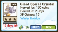 Giant Spiral Crystal Tree Market Info