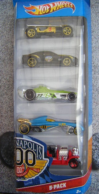 FileHot Wheels 2012 5 pack Indianapolis 500JPG Featured on5Packs 