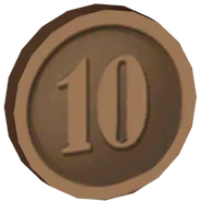 Pre-Alpha Bronze Coin ''10''