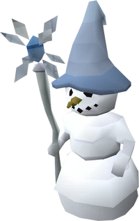 Mage snowman