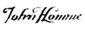John Homme sig.png