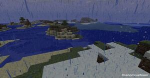 Minecraft rain