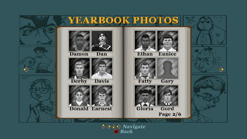 Yearbook - Bully Wiki - Scholarship Edition, Characters, Missions, And More