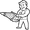 Drone cannon icon